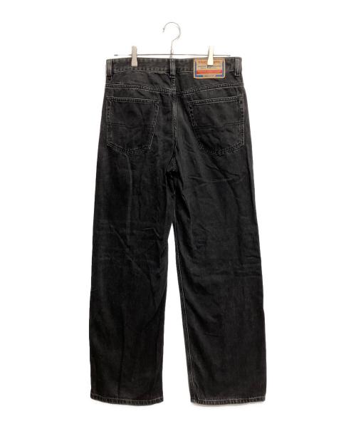 DIESEL（ディーゼル）DIESEL (ディーゼル) 2001 D-MACROデニムパンツ ブラック サイズ:71cm(W28)の古着・服飾アイテム