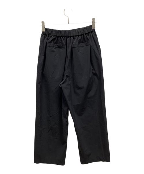 ourhome（アワホーム）ourhome (アワホーム) ハリ感タックワイドパンツ ブラック サイズ:FREEの古着・服飾アイテム