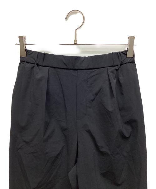 ourhome（アワホーム）ourhome (アワホーム) ハリ感タックワイドパンツ ブラック サイズ:FREEの古着・服飾アイテム