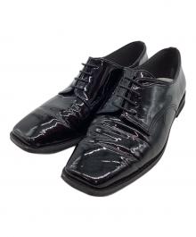 ourhome（アワホーム）の古着「きれいめレースアップシューズ」｜ブラック