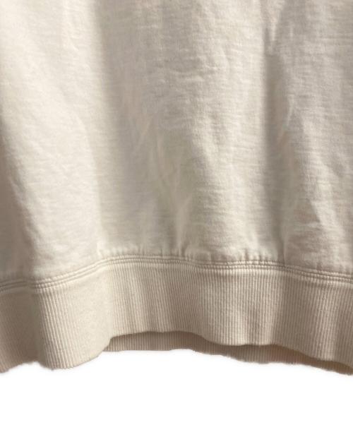 CHANEL（シャネル）CHANEL (シャネル) GABRIELLE CHANEL ロゴスウェット ホワイト サイズ:34の古着・服飾アイテム