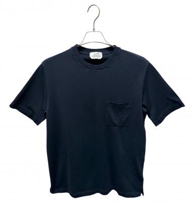 中古・古着通販】HERMES (エルメス) H刺繍ポケットTシャツ/Broderie H