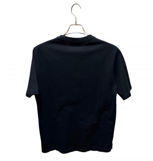 HERMES（エルメス）HERMES (エルメス) H刺繍ポケットTシャツ/Broderie H ブラック サイズ:Lの古着・服飾アイテム