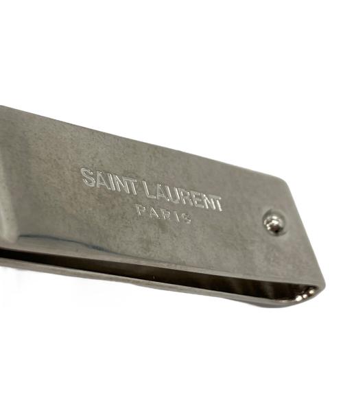 Saint Laurent Paris（サンローランパリ）Saint Laurent Paris (サンローランパリ) マネークリップ シルバーの古着・服飾アイテム