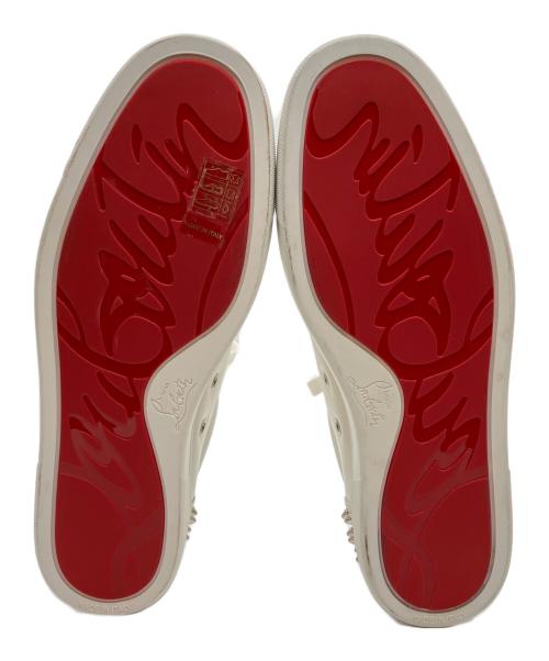 Christian Louboutin（クリスチャン・ルブタン）Christian Louboutin (クリスチャン・ルブタン) SEAVASTE 2 FLAT ホワイト サイズ:42の古着・服飾アイテム