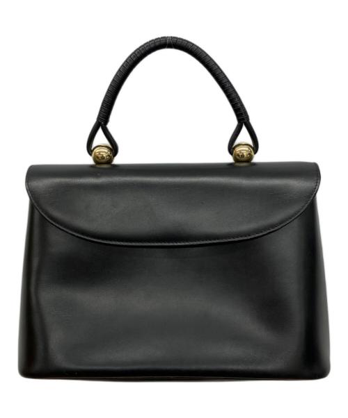 傳濱野（デンハマノ）傳濱野 (デンハマノ) ハンドバッグ ブラックの古着・服飾アイテム