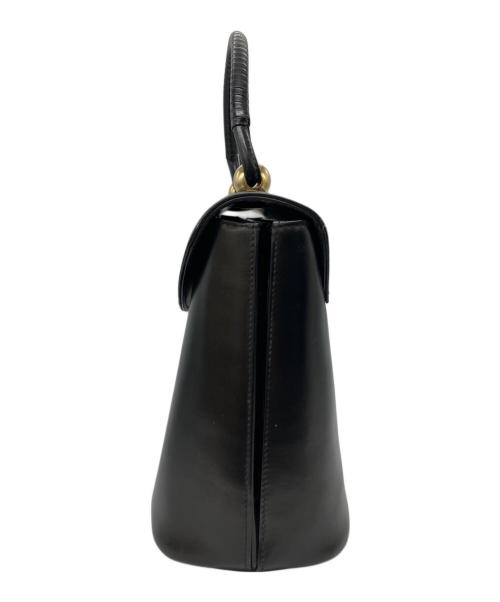 傳濱野（デンハマノ）傳濱野 (デンハマノ) ハンドバッグ ブラックの古着・服飾アイテム