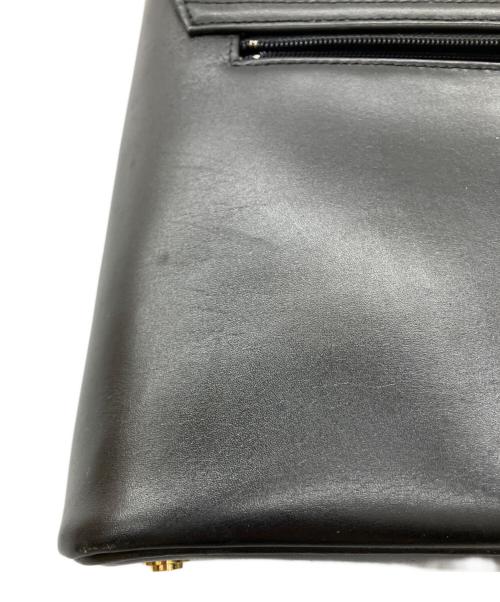 傳濱野（デンハマノ）傳濱野 (デンハマノ) ハンドバッグ ブラックの古着・服飾アイテム