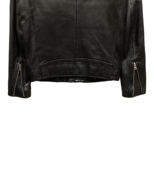 Collective（コレクティブ）Collective (コレクティブ) ラムレザージャケット ブラック サイズ:Mの古着・服飾アイテム