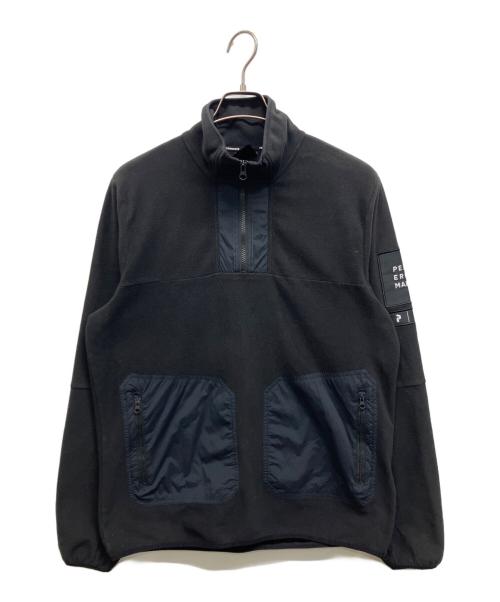 Peak Performance（ピーク・パフォーマンス）Peak Performance (ピーク・パフォーマンス) フリースジャケット ブラック サイズ:Mの古着・服飾アイテム