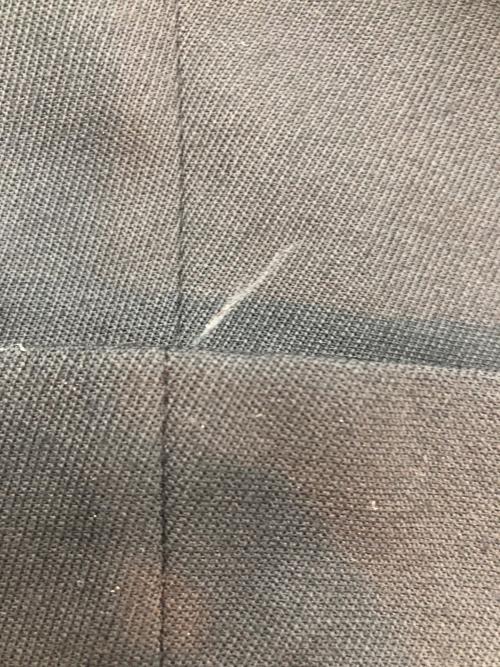 DRAWER（ドゥロワー）Drawer (ドゥロワー) ウールツイルサロペット ブラック サイズ:36の古着・服飾アイテム
