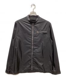 PRADA（プラダ）の古着「CAMICIA NYLON JACKET」｜グレー