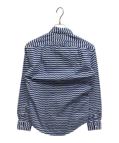 MSGM（エムエスジーエム）MSGM (エムエスジーエム) ボタンダウンシャツ ブルー サイズ:37 未使用品の古着・服飾アイテム