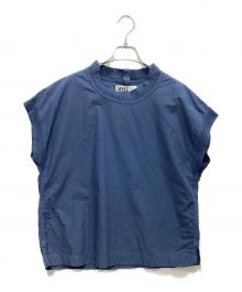 MHL（マーガレットハウエル）の古着「HIGHCOUNT COTTON LINEN SHIRT」｜ブルー
