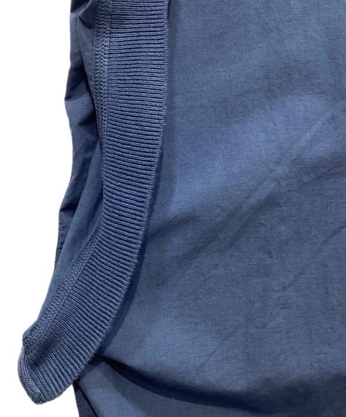 MHL（マーガレットハウエル）MHL (エムエイチエル) HIGHCOUNT COTTON LINEN SHIRT ブルー サイズ:1の古着・服飾アイテム