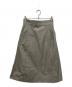 MHL（エムエイチエル）の古着「FINE COMPACT COTTON POPLIN SKIRT」｜ベージュ