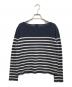 Jean Paul GAULTIER (ジャンポールゴルチェ) ラメボーダーニット ネイビー サイズ:40：9000円