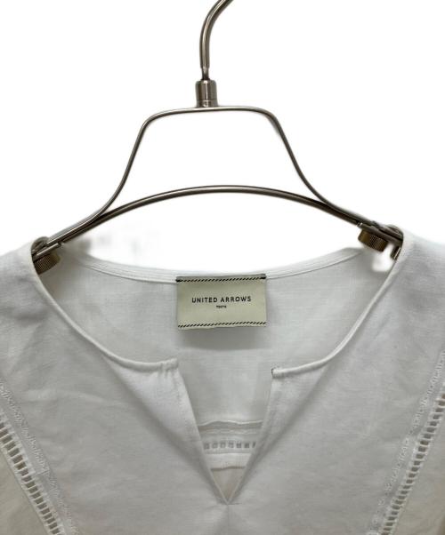 UNITED ARROWS（ユナイテッドアローズ）UNITED ARROWS (ユナイテッドアローズ) Spiree Asami ブラウス ホワイト サイズ:38の古着・服飾アイテム