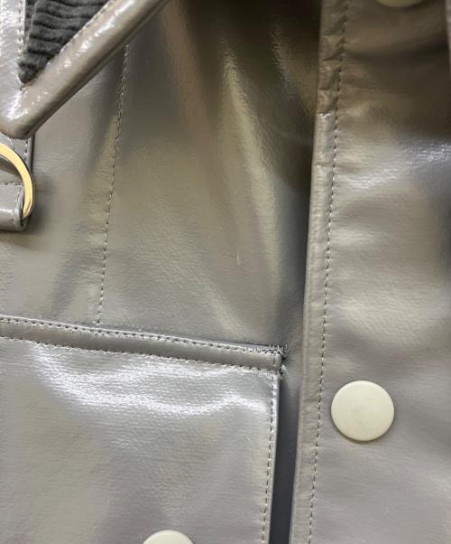 JANE SMITH（ジェーンスミス）JANE SMITH (ジェーンスミス) POLYURETHANE COATING HUNTING BLOUSON/ポリウレタンコーティングハンティングブルゾン グレー サイズ:SIZE 38の古着・服飾アイテム