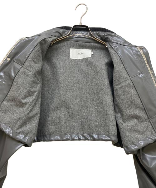 JANE SMITH（ジェーンスミス）JANE SMITH (ジェーンスミス) POLYURETHANE COATING HUNTING BLOUSON/ポリウレタンコーティングハンティングブルゾン グレー サイズ:SIZE 38の古着・服飾アイテム