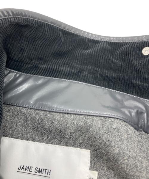 JANE SMITH（ジェーンスミス）JANE SMITH (ジェーンスミス) POLYURETHANE COATING HUNTING BLOUSON/ポリウレタンコーティングハンティングブルゾン グレー サイズ:SIZE 38の古着・服飾アイテム