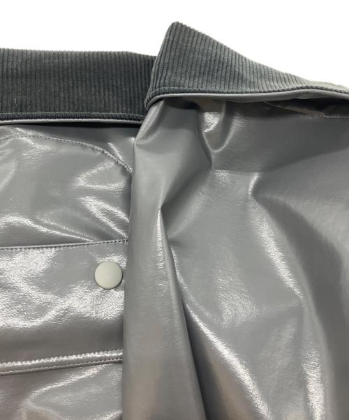 JANE SMITH（ジェーンスミス）JANE SMITH (ジェーンスミス) POLYURETHANE COATING HUNTING BLOUSON/ポリウレタンコーティングハンティングブルゾン グレー サイズ:SIZE 38の古着・服飾アイテム