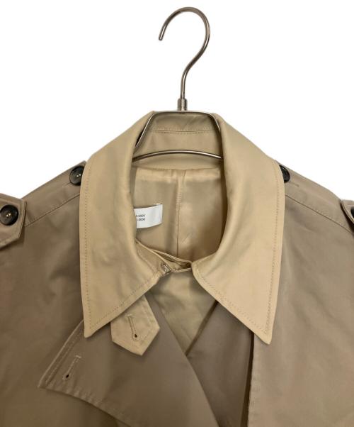 H&M（エイチアンドエム）H&M (エイチアンドエム) ROKH (ロク) ツーピースツイルトレンチコート ベージュ サイズ:Ｍの古着・服飾アイテム