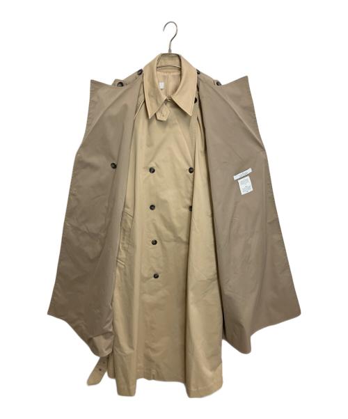 H&M（エイチアンドエム）H&M (エイチアンドエム) ROKH (ロク) ツーピースツイルトレンチコート ベージュ サイズ:Ｍの古着・服飾アイテム