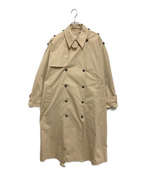 H&M（エイチアンドエム）H&M (エイチアンドエム) ROKH (ロク) ツーピースツイルトレンチコート ベージュ サイズ:Ｍの古着・服飾アイテム