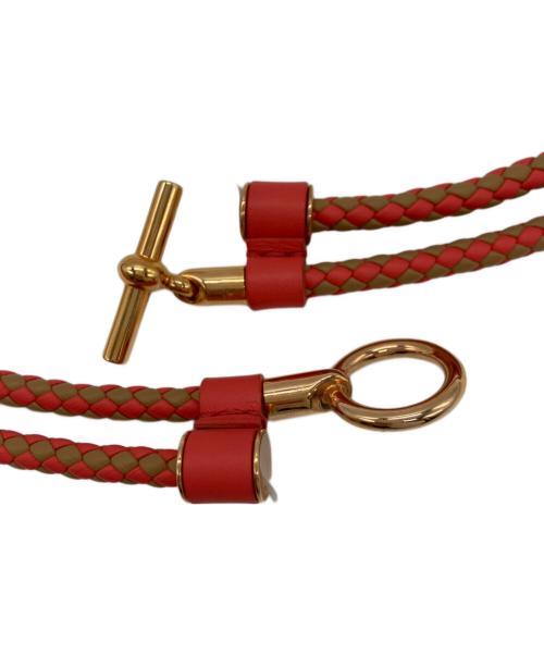 HERMES（エルメス）HERMES (エルメス) グレナンベルト ビスキュイ×ローズジャイプール サイズ:下記参照の古着・服飾アイテム