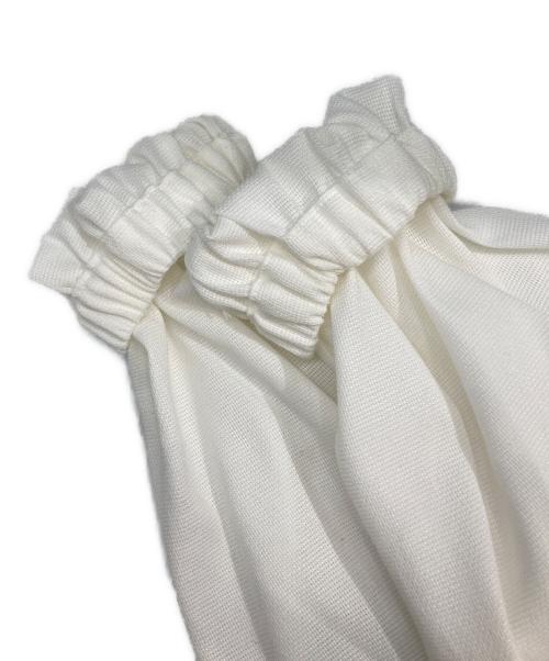 ANAYI（アナイ）ANAYI (アナイ) カラミコットンブルゾン ホワイト サイズ:36の古着・服飾アイテム