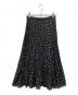 ANAYI (アナイ) ドットオーガンジープリーツスカート ブラック サイズ:36：7000円