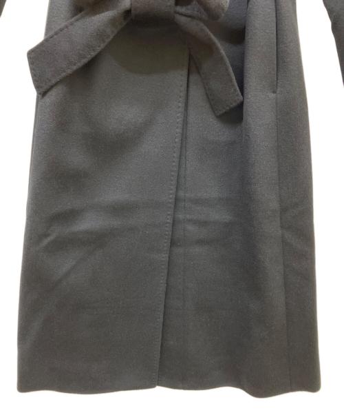 ANAYI（アナイ）ANAYI (アナイ) カシミヤクルーコート ブラック サイズ:36 未使用品の古着・服飾アイテム