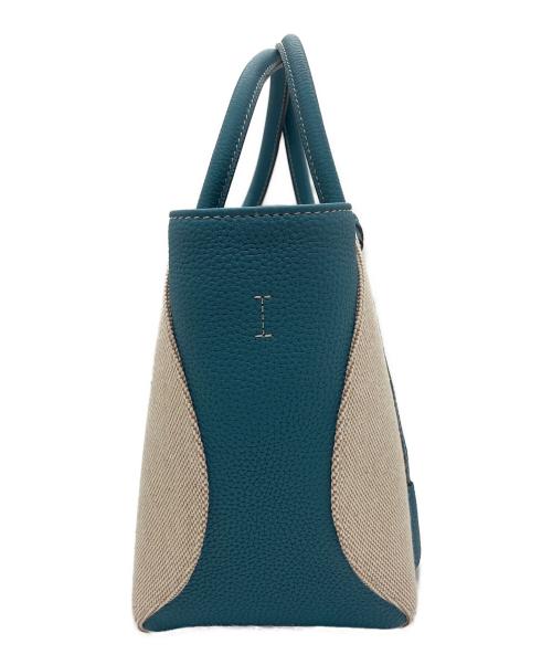 bonaventura（ボナベンチュラ）bonaventura (ボナベンチュラ) Canvas Mia Tote Bag ブルーの古着・服飾アイテム