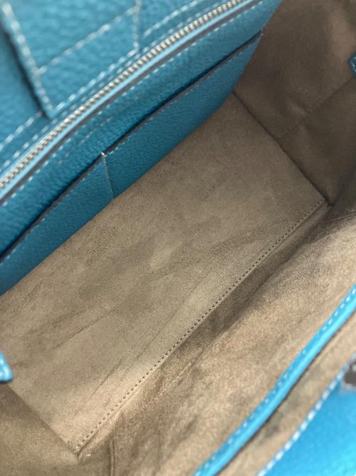 bonaventura（ボナベンチュラ）bonaventura (ボナベンチュラ) Canvas Mia Tote Bag ブルーの古着・服飾アイテム