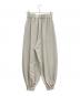 LOHEN (ローヘン) ダブルクロス バルーンパンツ ベージュ サイズ:36：13000円