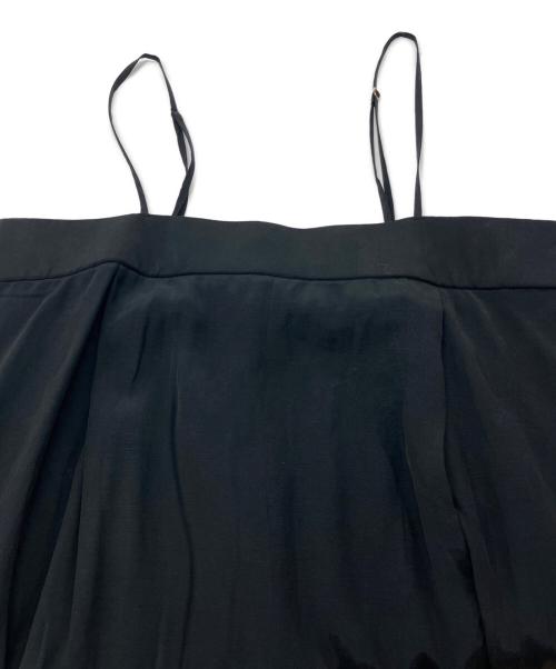 Conte（コンテ）Conte (コンテ) イージーサロペット ブラック サイズ:Freeの古着・服飾アイテム