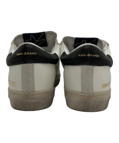 AMA BRAND（アマ ブランド）AMA BRAND (アマ ブランド) ローカットスニーカー ホワイト サイズ:37の古着・服飾アイテム