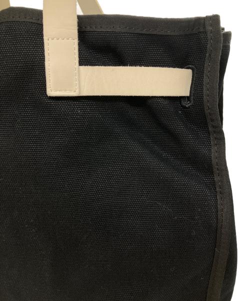 decollte accessory（デコルテ アクセサリー）decollte accessory (デコルテ アクセサリー) canvas BAG ブラックの古着・服飾アイテム