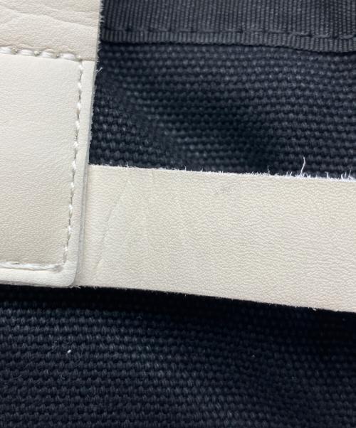 decollte accessory（デコルテ アクセサリー）decollte accessory (デコルテ アクセサリー) canvas BAG ブラックの古着・服飾アイテム