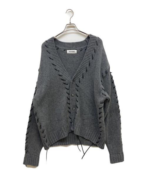 DISCOVERED（ディスカバード）DISCOVERED (ディスカバード) LOOPING KNIT CARDIGAN グレー サイズ:1の古着・服飾アイテム