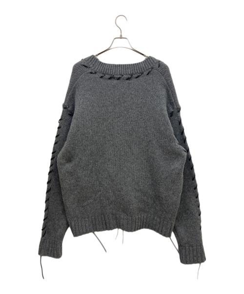 DISCOVERED（ディスカバード）DISCOVERED (ディスカバード) LOOPING KNIT CARDIGAN グレー サイズ:1の古着・服飾アイテム