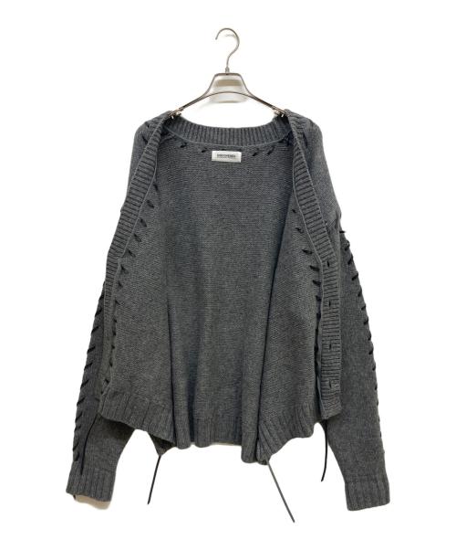 DISCOVERED（ディスカバード）DISCOVERED (ディスカバード) LOOPING KNIT CARDIGAN グレー サイズ:1の古着・服飾アイテム