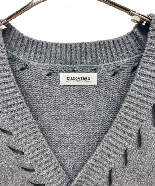 DISCOVERED（ディスカバード）DISCOVERED (ディスカバード) LOOPING KNIT CARDIGAN グレー サイズ:1の古着・服飾アイテム