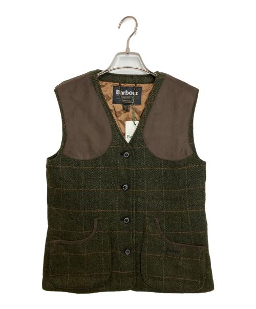Barbour（バブアー）Barbour (バブアー) Fairfield Wool Gilet カーキ サイズ:10の古着・服飾アイテム