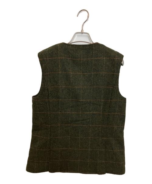 Barbour（バブアー）Barbour (バブアー) Fairfield Wool Gilet カーキ サイズ:10の古着・服飾アイテム