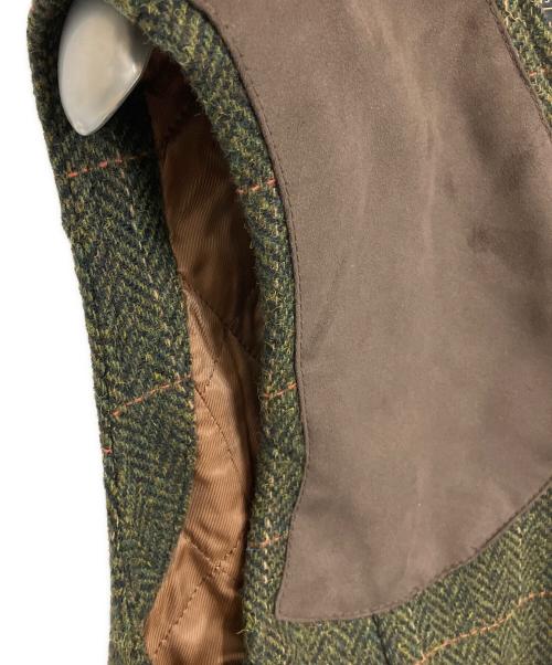Barbour（バブアー）Barbour (バブアー) Fairfield Wool Gilet カーキ サイズ:10の古着・服飾アイテム