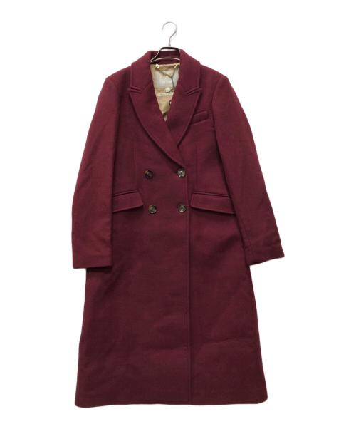 Barbour（バブアー）Barbour (バブアー) Marylin Tailored Wool Coat レッド サイズ:10の古着・服飾アイテム
