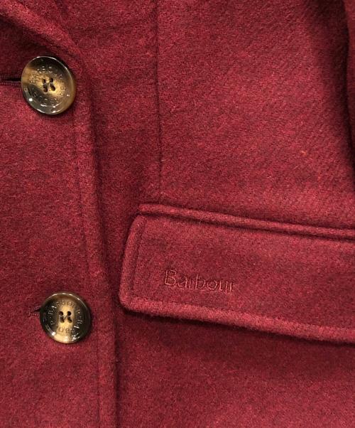 Barbour（バブアー）Barbour (バブアー) Marylin Tailored Wool Coat レッド サイズ:10の古着・服飾アイテム