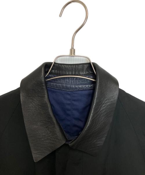 BALENCIAGA（バレンシアガ）BALENCIAGA (バレンシアガ) リバーシブルレザーコンビコート ブラック サイズ:46の古着・服飾アイテム